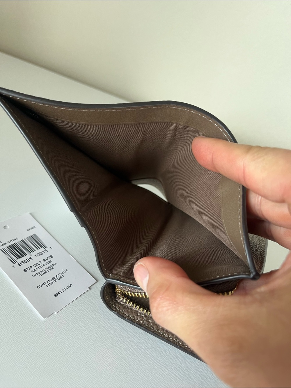 Coach Snap Wallet With Rivets🎈🎈 - Picture 6 of 9